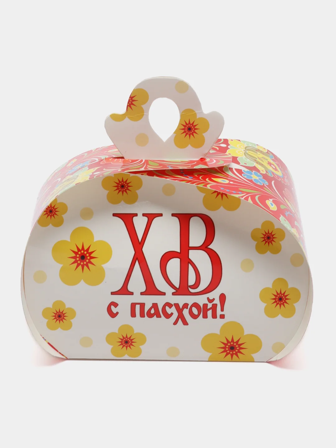 Алый пасхальная коробка для яиц, пасхальный декор, размер коробки 9,9*9,2