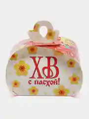 Алый пасхальная коробка для яиц, пасхальный декор, размер коробки 9,9*9,2