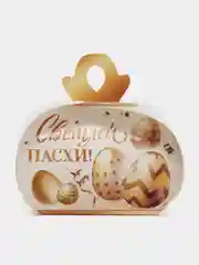 Золотой пасхальная коробка для яиц, пасхальный декор, размер коробки 9,9*9,2