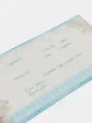 Бирюзовый пригласительные на свадьбу, на татарском языке 5 шт, 10 шт, 15 шт