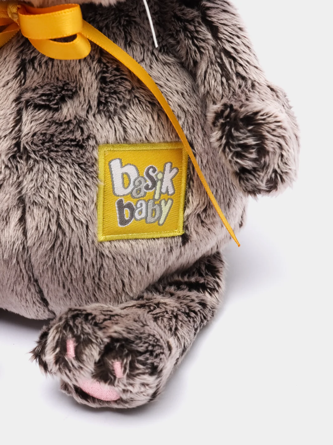 Мягкая игрушка "Басик Baby в шапке. Мышка", 20 см