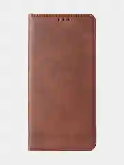 Коричневый чехол-книжка GQ для Realme C31 (4G), из высококачественной искусственной кожи