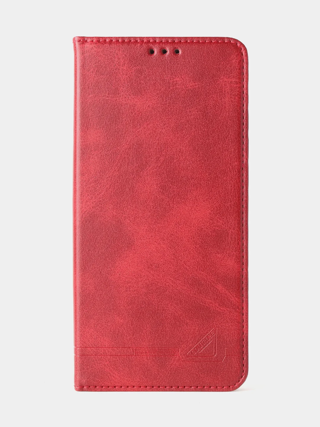 Красный чехол-книжка GQ для Realme C31 (4G), из высококачественной искусственной кожи