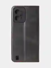 Черный чехол-книжка GQ для Realme C31 (4G), из высококачественной искусственной кожи