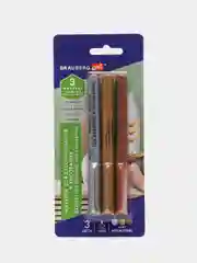 Маркеры для ткани для рисования, оформления, декорирования, 3 цвета, Brauberg, 152440