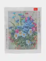 Алмазная мозаика картина вышивка из страз 30*40см, "Васильки и ромашки", 662573