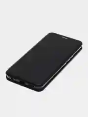 Черный чехол-книжка для Infinix Smart 6 Plus, Инфиникс Смарт 6 Плюс