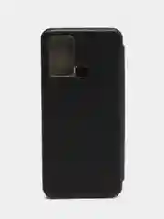 Черный чехол-книжка для Infinix Smart 6 Plus, Инфиникс Смарт 6 Плюс