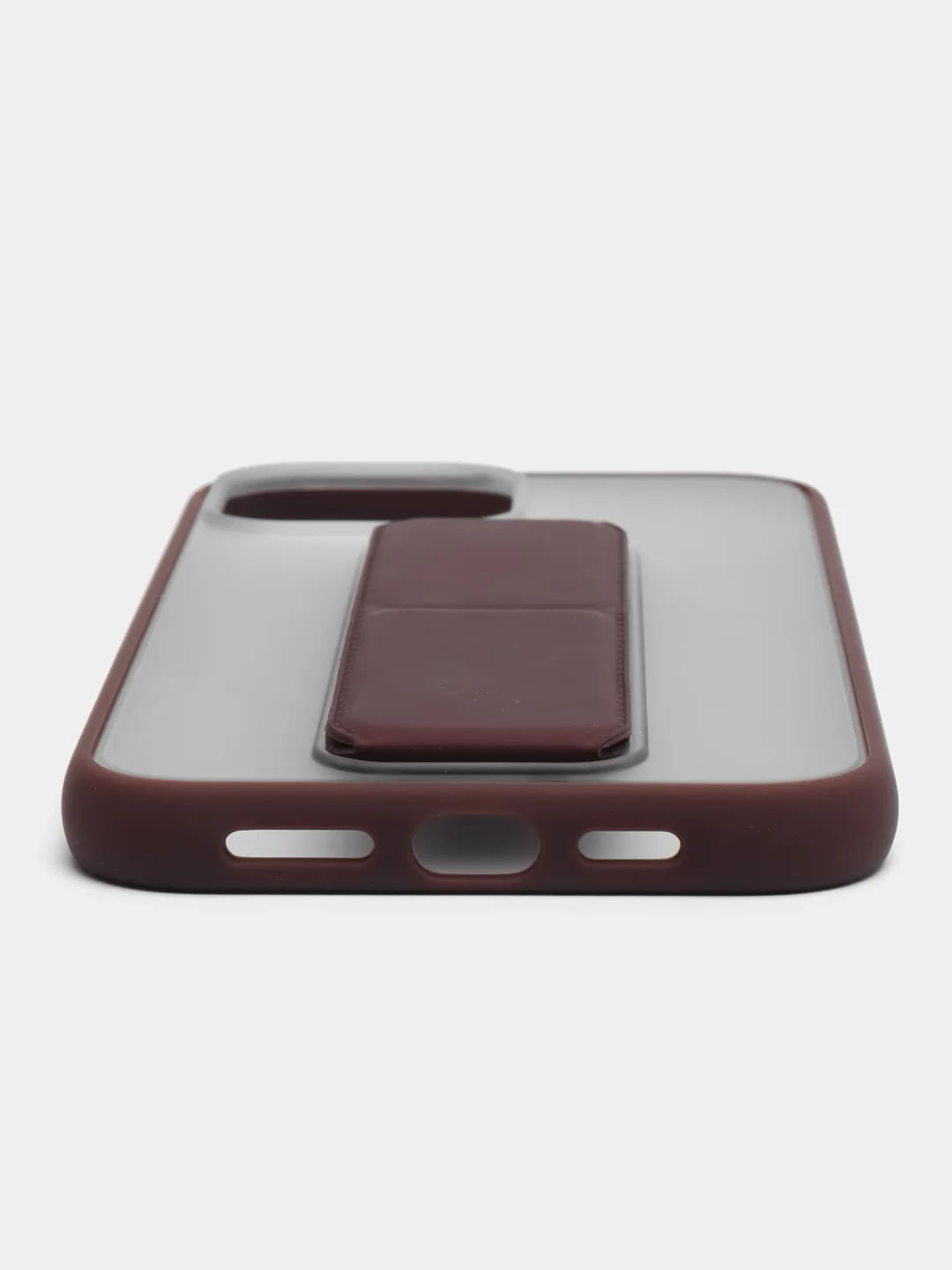 Коричневый friendly CASE чехол подставка (магнитный) для iPhone 7/8/SE/XR/11/11 Pro/12/13/13 Pro/12 mini