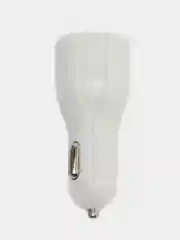 Белый автомобильное зарядное устройство, USB Зарядник в прикуриватель авто