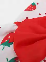 Красный платье для собак и кошек "Лето", праздничный наряд для фотосессий животных