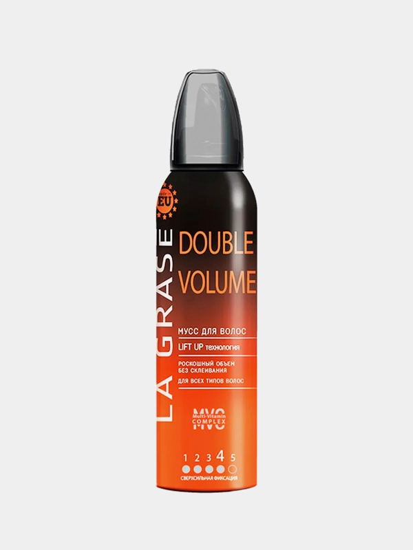 La Grase Мусс для волос Double Volume 150мл