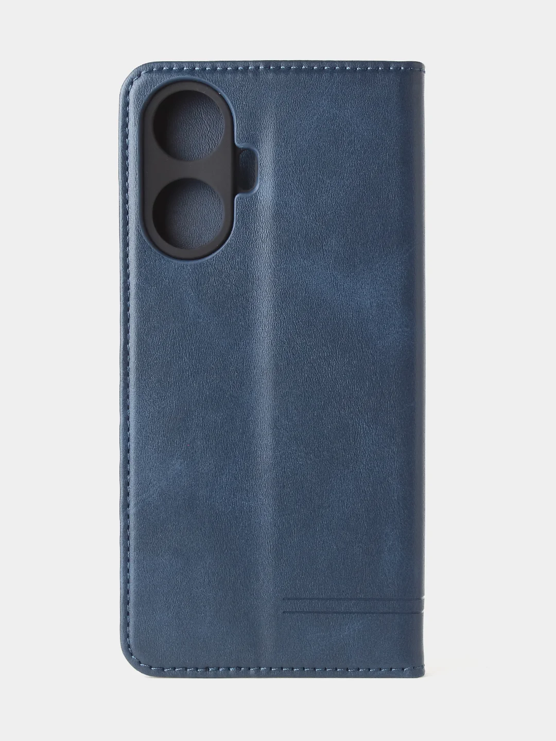 Синий чехол-книжка GQ для Realme C55 из высококачественной искусственной кожи