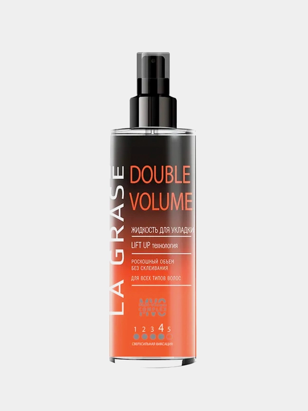 La Grase Жидкость для укладки волос Double Volume 150мл
