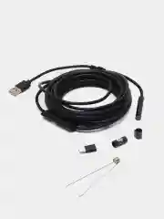 USB Эндоскоп для смартфона Android и ПК Гибкий Светодиодный