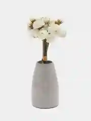 Белый искусственные цветы розы, пионы, камелии, букет