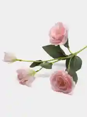 Розовый искусственные цветы эустома, ветка эустомы