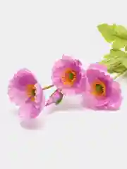 Сиреневый искусственные цветы маки, ветка мака 1шт, 3шт