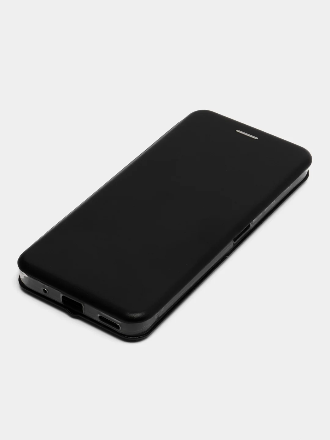 Серебряный чехол-книжка для Huawei Honor X8a (Хуавей Хонор Х8а)