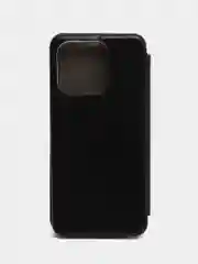 Серебряный чехол-книжка для Huawei Honor X8a (Хуавей Хонор Х8а)