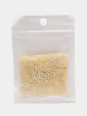 Желтый бисер стеклянный, бисер ассорти 2 мм, 3 мм, 4 мм
