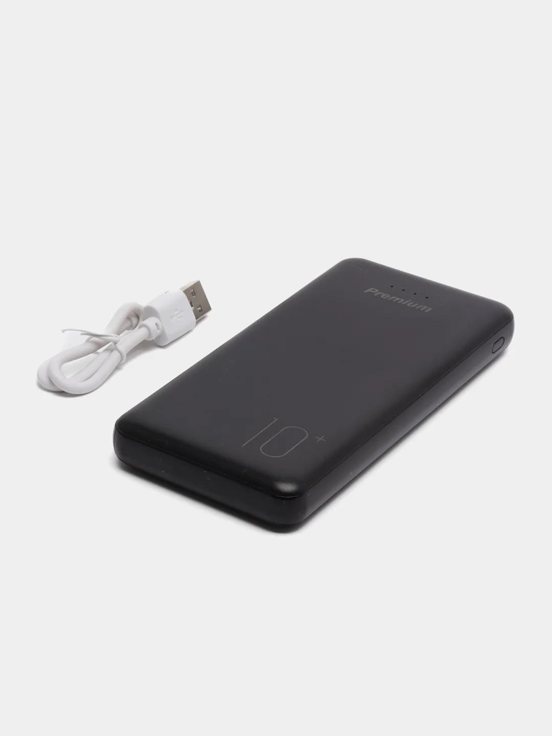 Черный повербанк внешний аккумулятор  10000 mAh