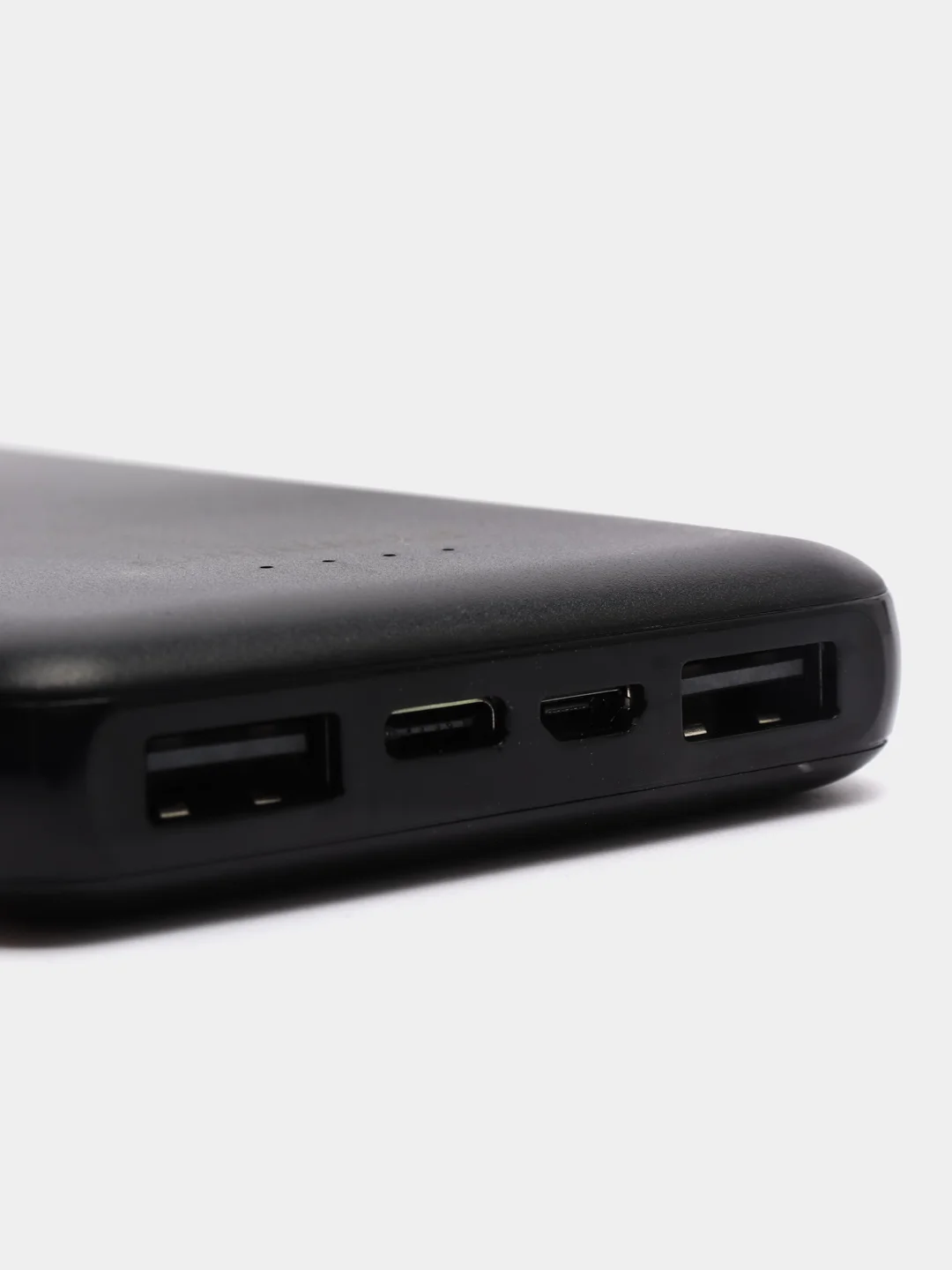 Черный повербанк внешний аккумулятор  10000 mAh