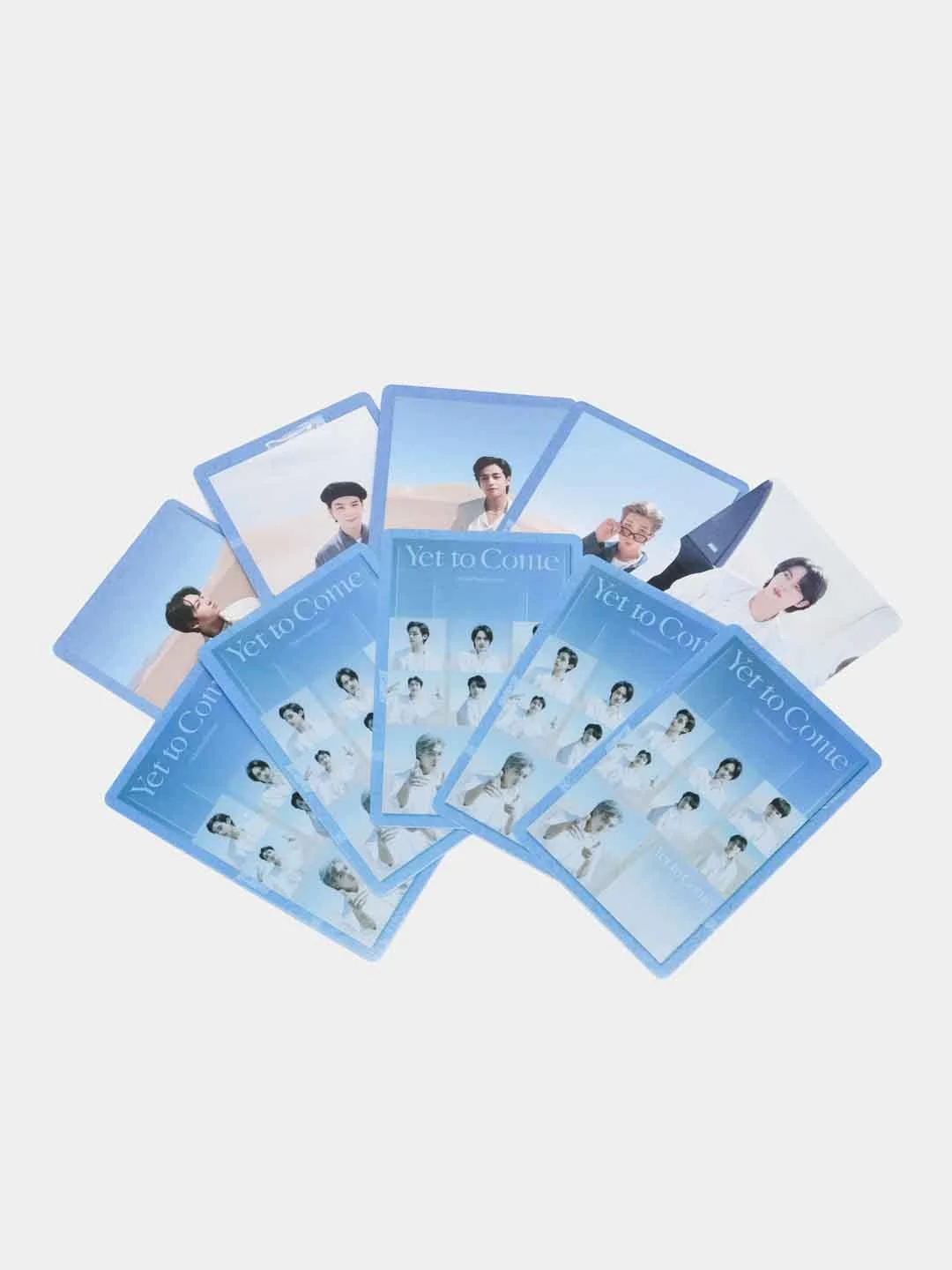 Горчичный карточки BTS, 55 штук