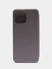 Серебряный чехол книжка Huawei Nova Y61 Хуавей Нова У61