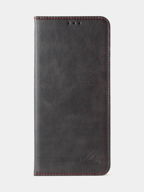 Чехол-книжка GQ для Redmi 12C / Poco C55 из высококачественной искусственной кожи