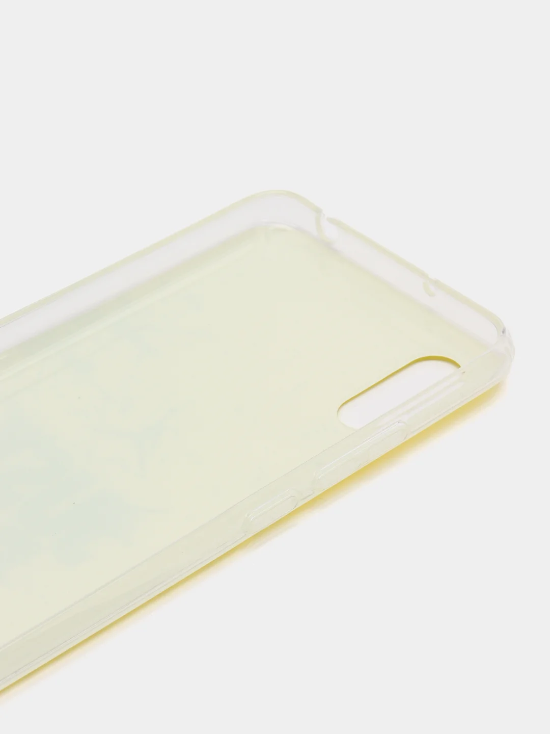 Желтый чехол Xiaomi Redmi 9A, Сяоми Редми 9А с рисунком "Игра в кальмара"