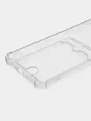 Прозрачный чехол для Huawei Nova 10 SE / Хуавей Нова 10 СЕ, прозрачный, с карманом для карты