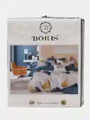 Синий двухспальное постельное белье
