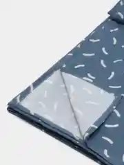 Синий двухспальное постельное белье