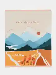 Тетрадь общая для школы предметная 48 листов SoftTouch, Русский Язык линия Brauberg 404553