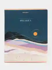 Тетрадь общая, для школы, предметная 48 листов SoftTouch, Физика, клетка, Brauberg, 404554