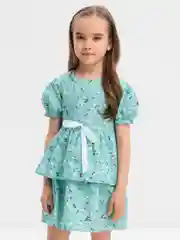 Бирюзовый платье детское