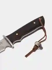 Черный охотничий нож - KnivesKing