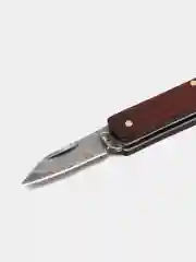 Мини-складной нож из дамасской стали