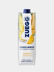 Сокосодержащий напиток Zuegg Ананас, без сахара, 1 л