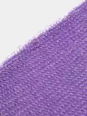 Фиолетовый мочалка КОРОТКАЯ С ПОРОЛОНОМ 29х13 см