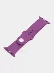 Тёмно-бордовый силиконовый ремешок для Watch