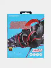 Красный игровые проводные наушники Borofone BO104, полноразмерные, с микрофоном