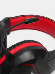 Красный игровые проводные наушники Borofone BO104, полноразмерные, с микрофоном