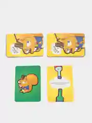 Бежевый настольная карточная игра для взрослой компании 18+ / Карты игральные на новый год