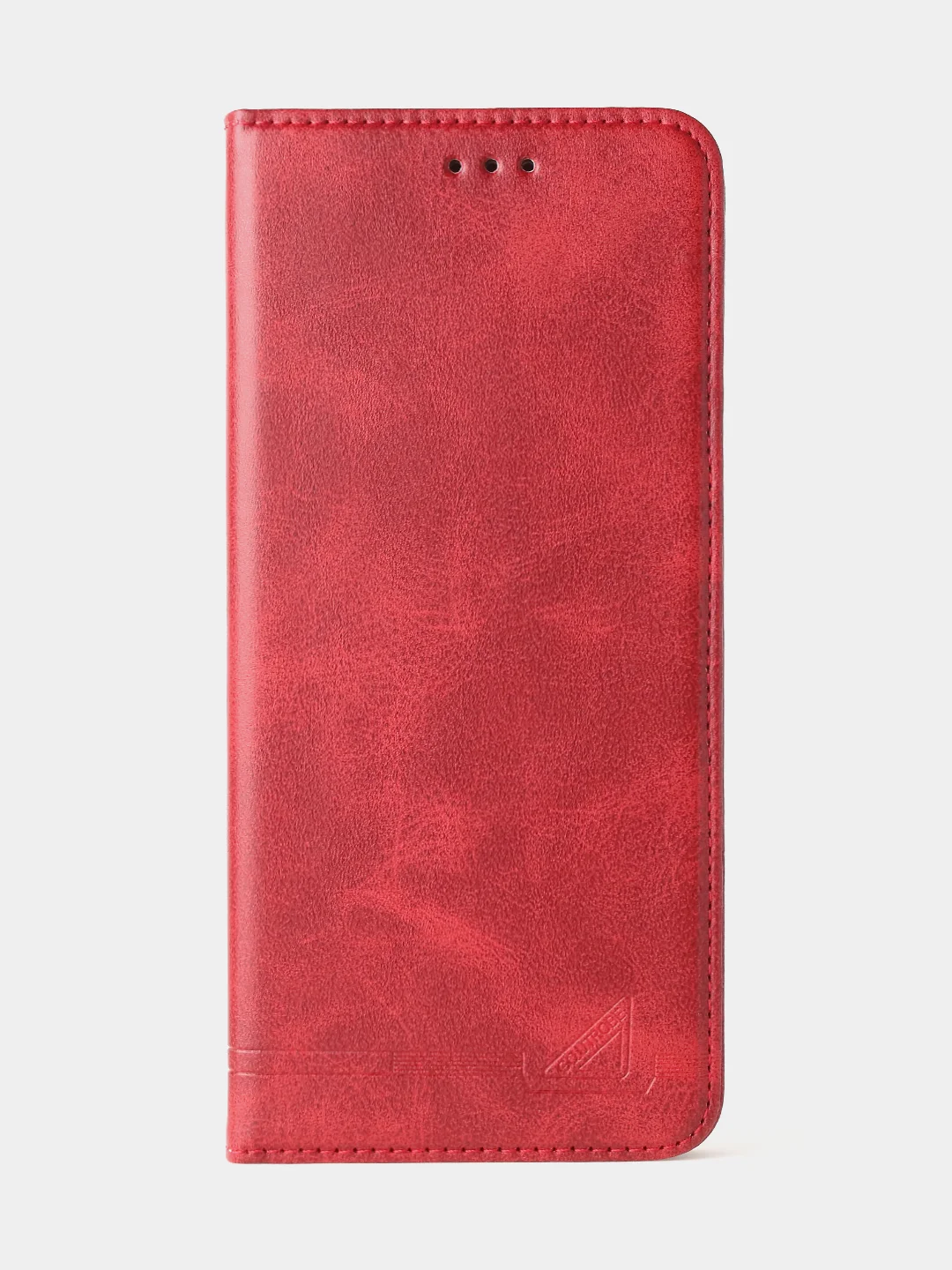 Красный чехол-книжка GQ для Tecno Spark 10 / Tecno Spark 10C из искусственной кожи