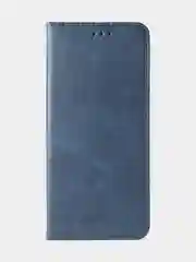Синий чехол-книжка GQ для Tecno Spark 10 / Tecno Spark 10C из искусственной кожи