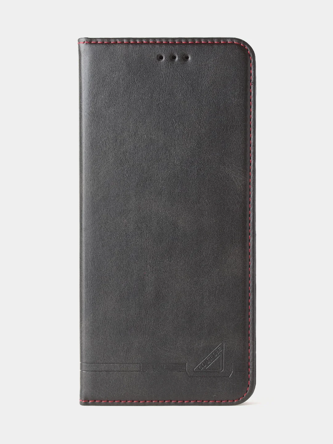 Черный чехол-книжка GQ для Tecno Spark 10 / Tecno Spark 10C из искусственной кожи