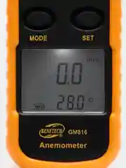 Анемометр Benetech GM816 цифровой, измеритель скорости ветра