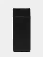 Черный электронная зажигалка USB сенсорная, ветрозащитная, спиральная, без огня (электрическая)